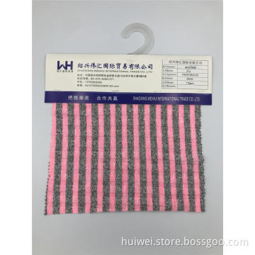 Knitted Ribbing Fabric Width 165cm P/R/SP Stripes Fabrics